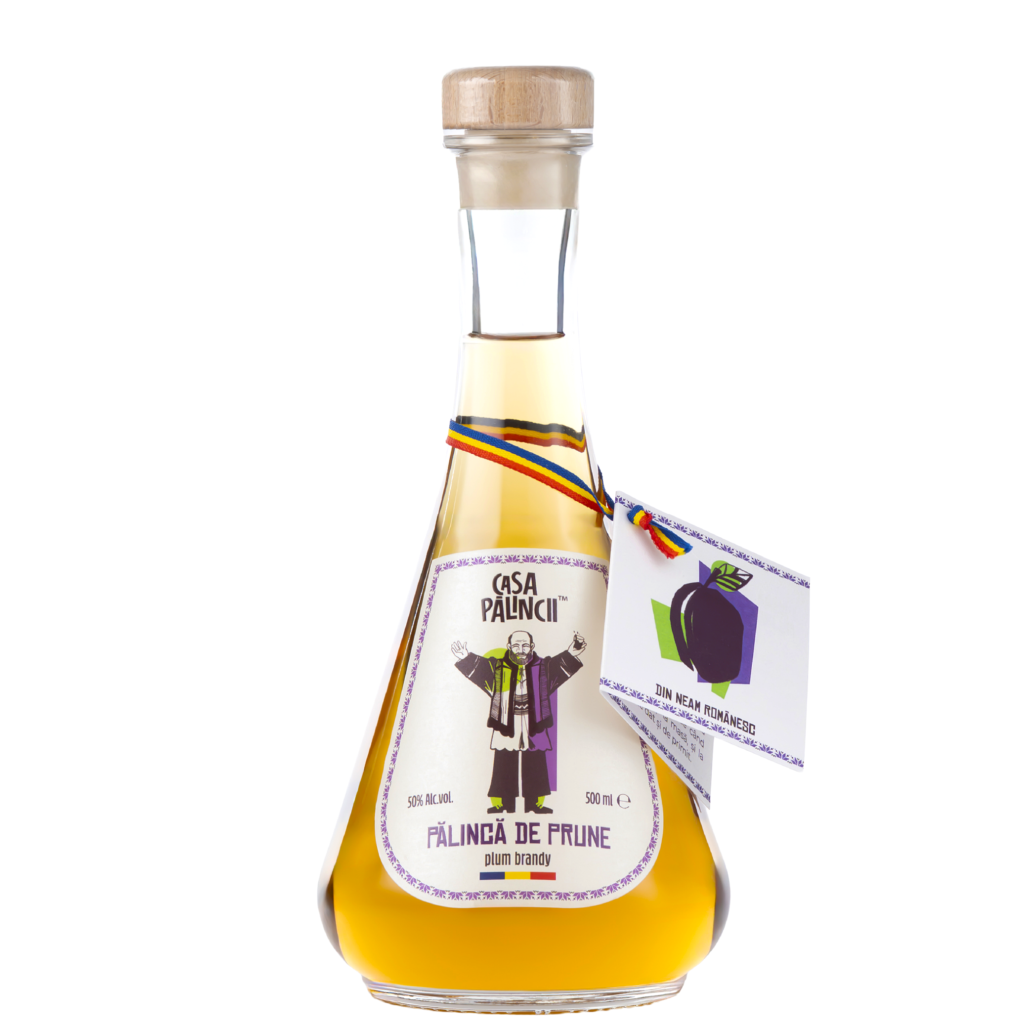 Pălincă Prune Țoi Casa Pălincii 500 ml 50% alc/vol