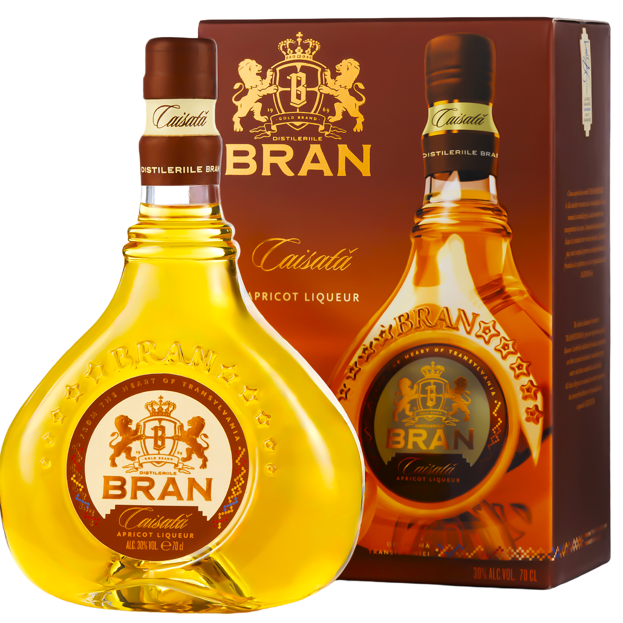 Caisată Distileriile Bran 700 ml 30% alc/vol