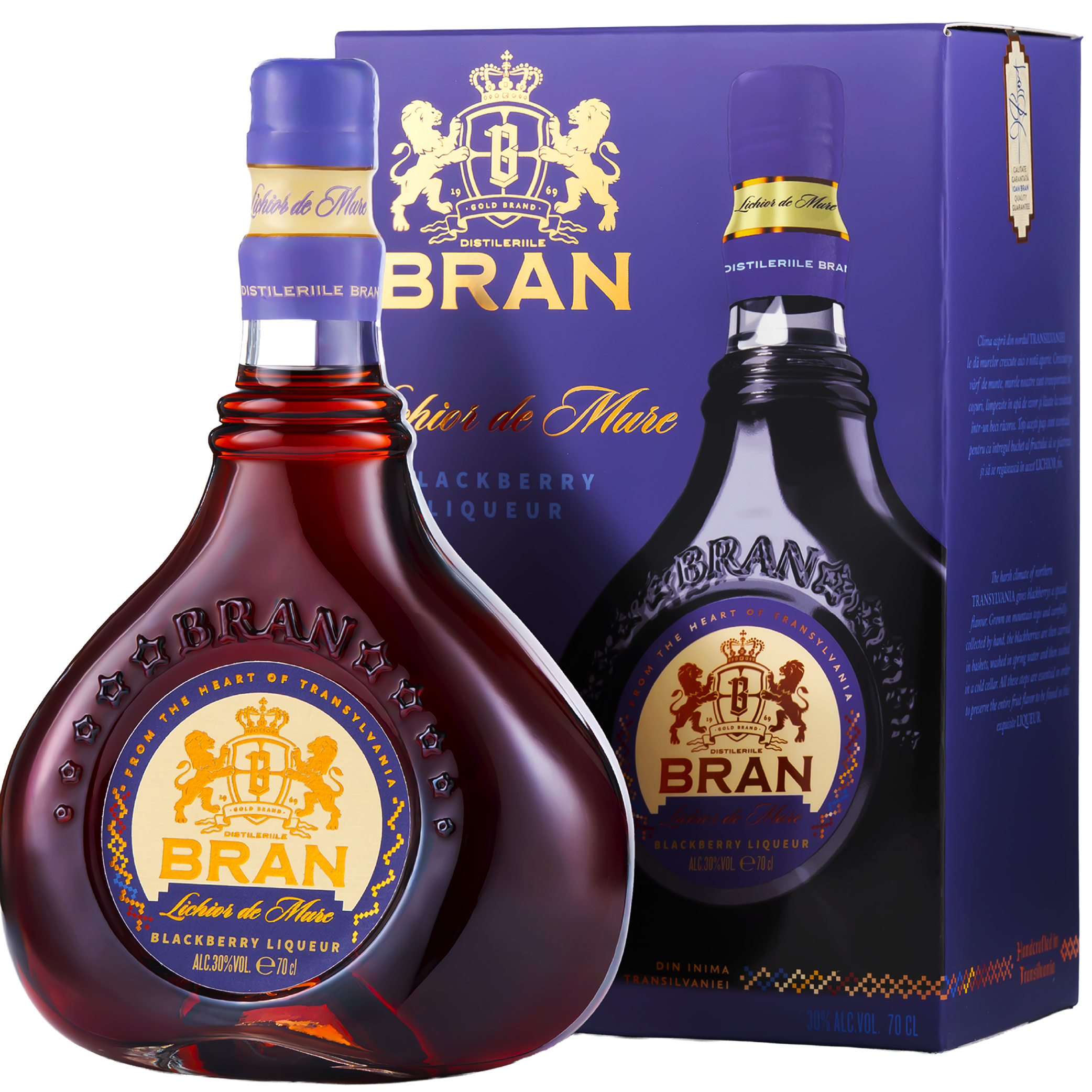 Lichior de Mure Distileriile Bran 700 ml 30% alc/vol