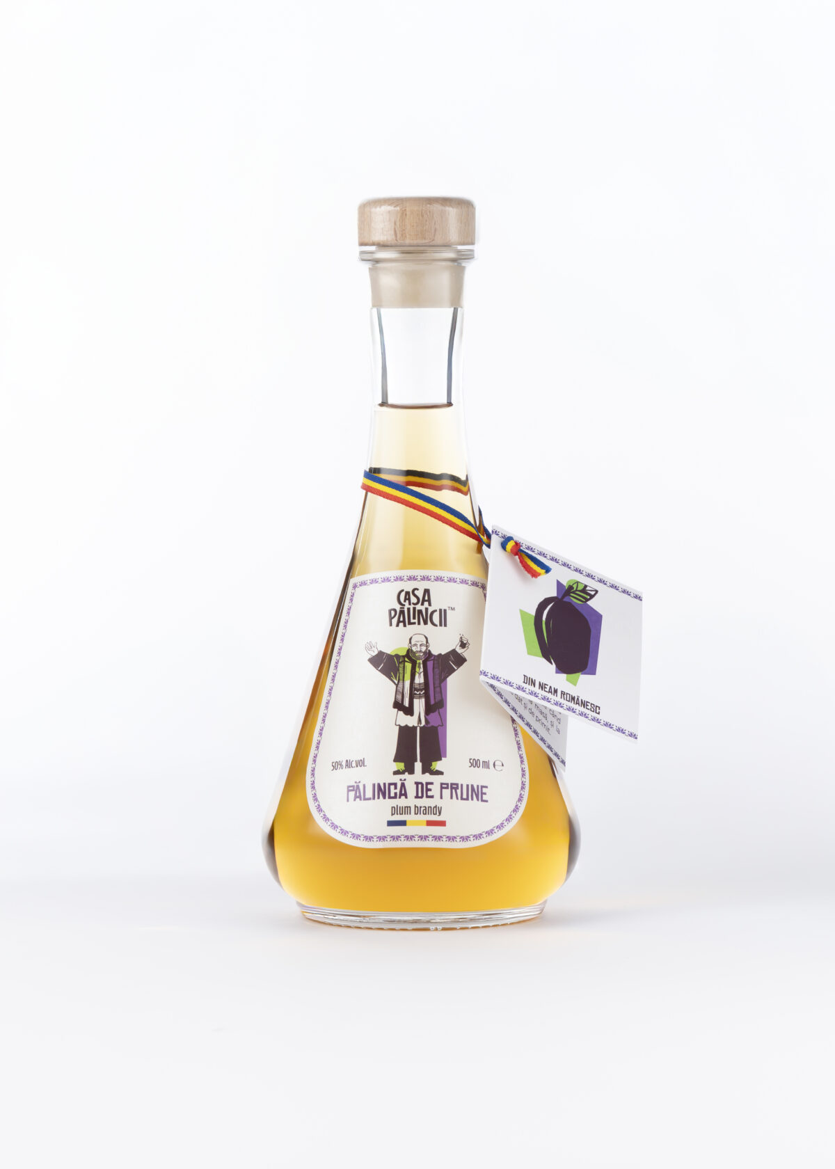 Pălincă Prune Țoi Casa Pălincii 500 ml 50% alc/vol