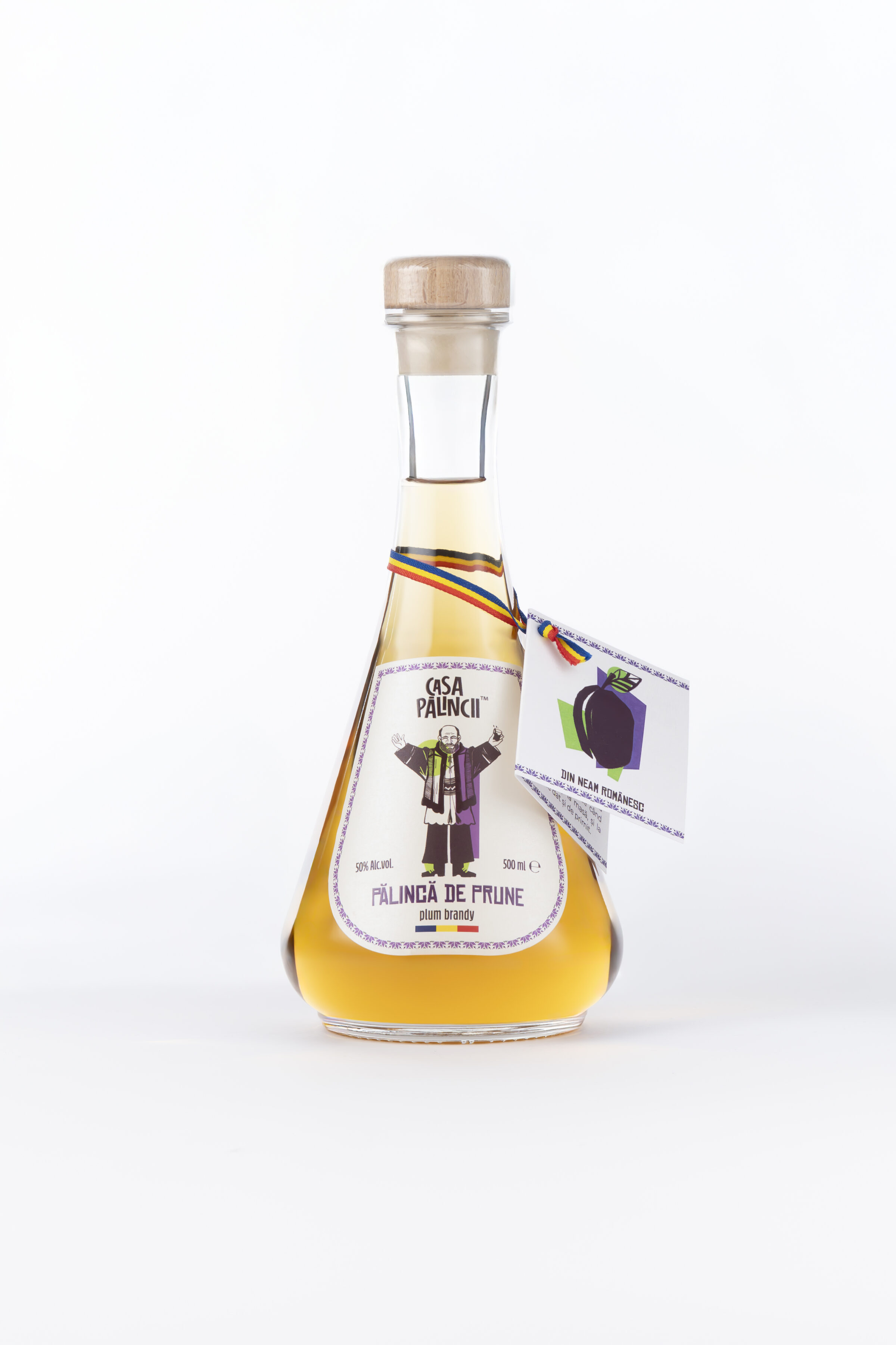 Pălincă Prune Țoi Casa Pălincii 500 ml 50% alc/vol