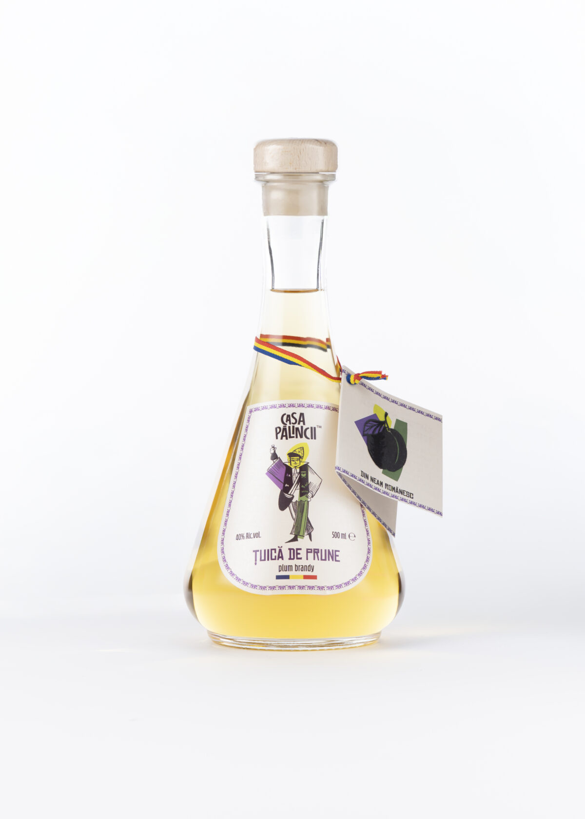 Țuică Prune Țoi Casa Pălincii 500 ml 40% alc/vol