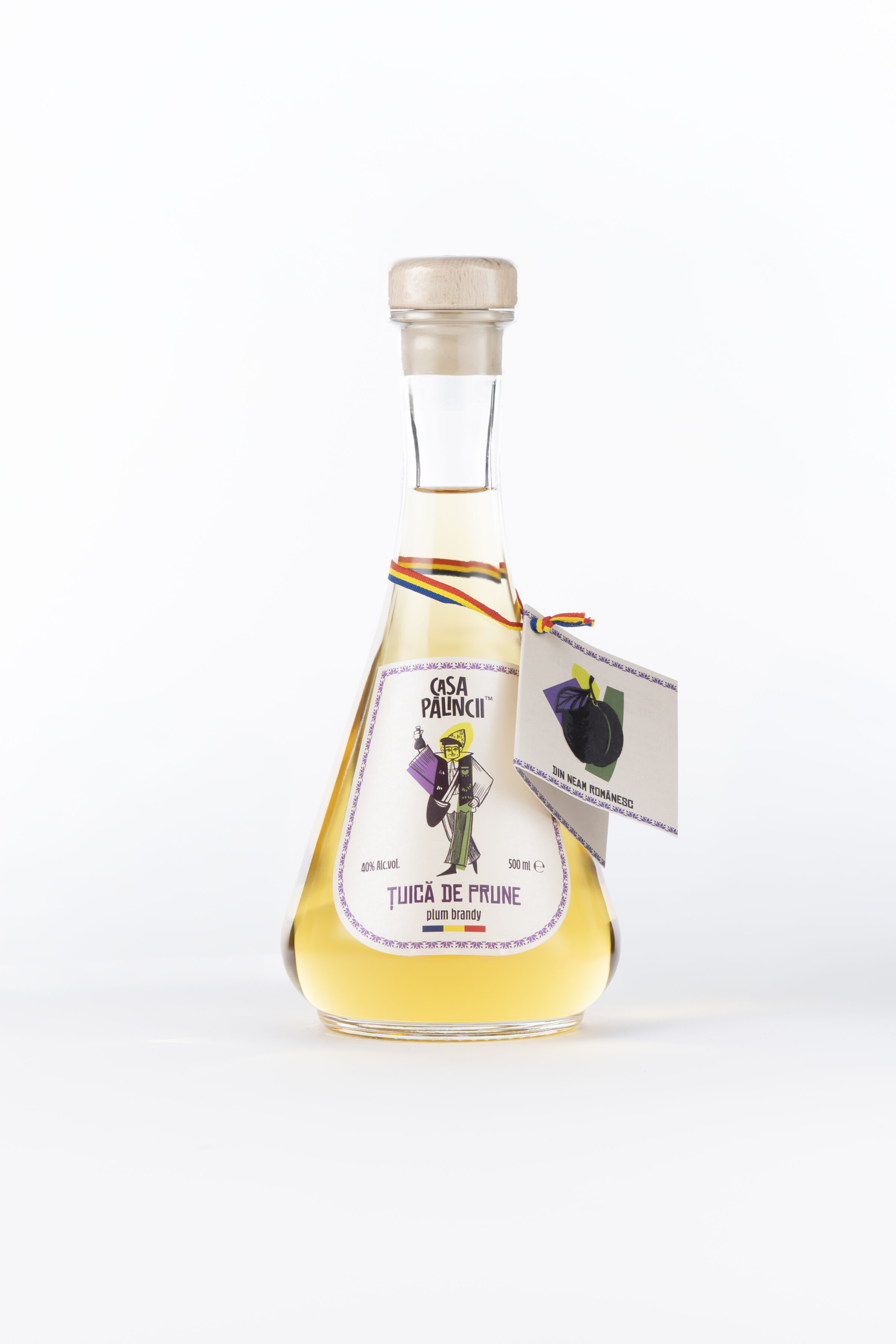 Țuică Prune Țoi Casa Pălincii 500 ml 40% alc/vol