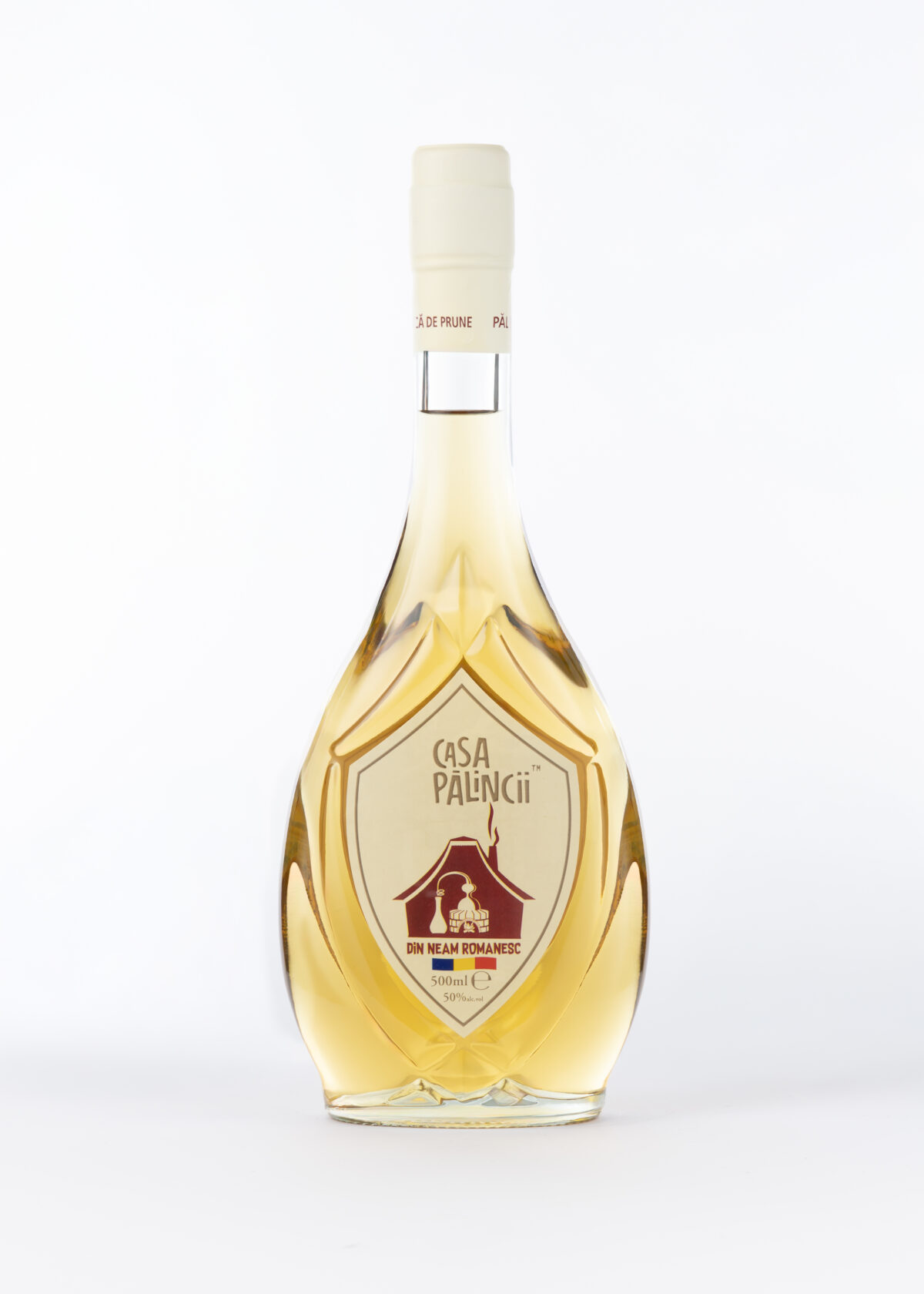 Pălincă Prune Casa Pălincii – Cutie 500 ml 50% alc/vol
