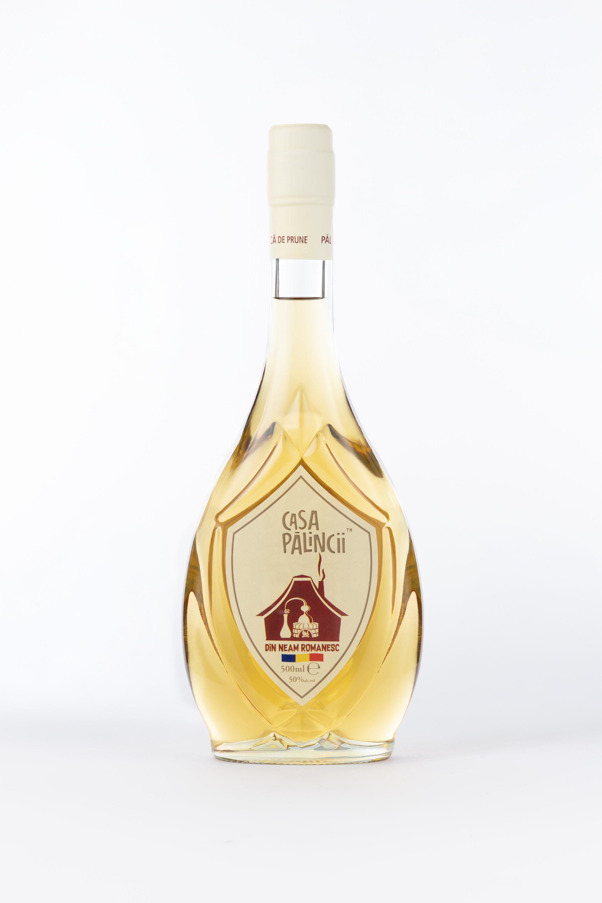 Pălincă Prune Casa Pălincii – Cutie 500 ml 50% alc/vol
