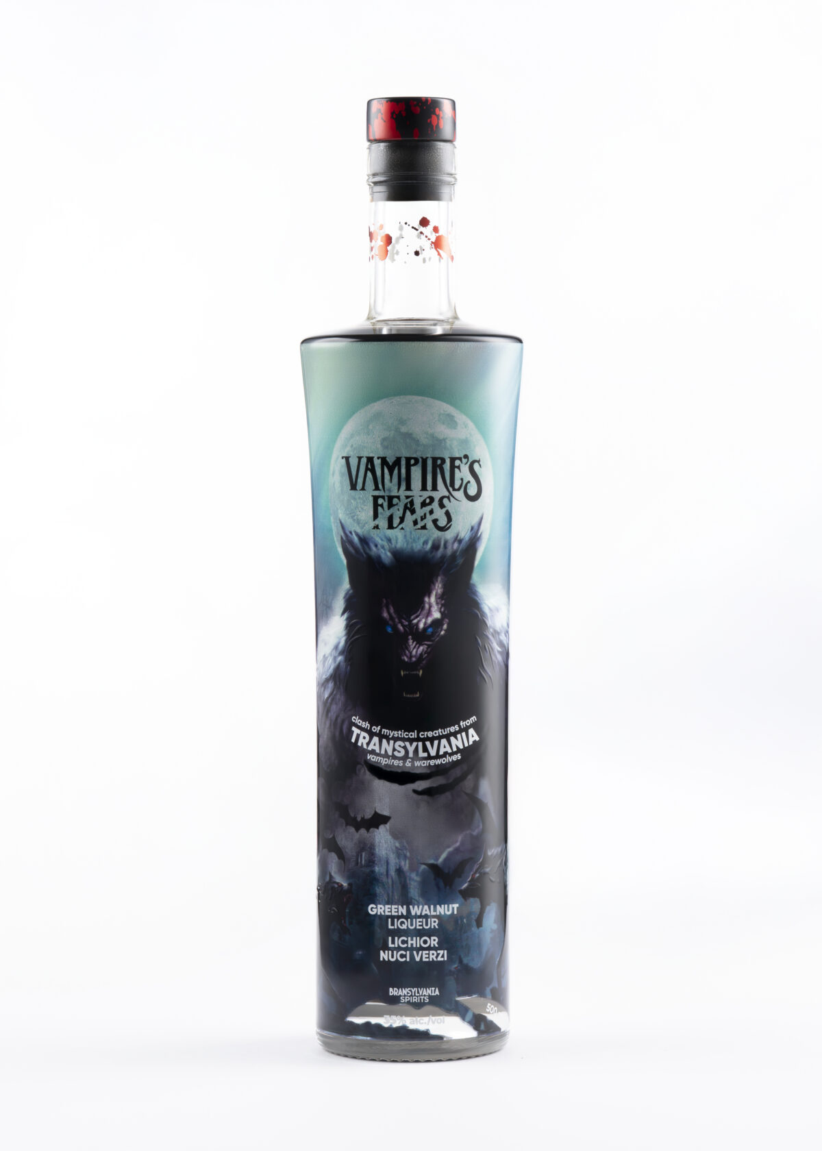 Lichior Nuci Verzi Vampire’s Fears 500 ml 35% alc/vol
