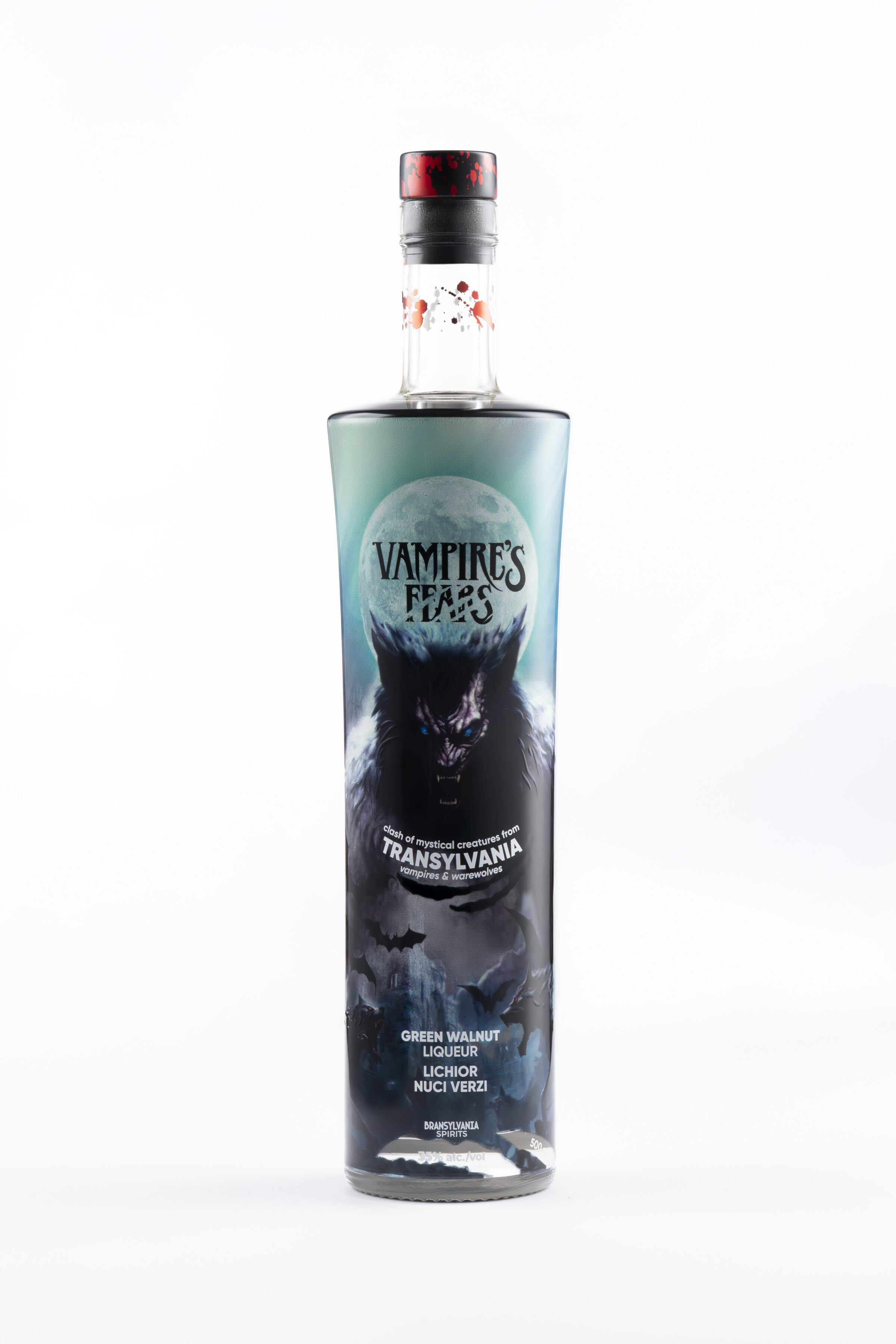 Lichior Nuci Verzi Vampire’s Fears 500 ml 35% alc/vol
