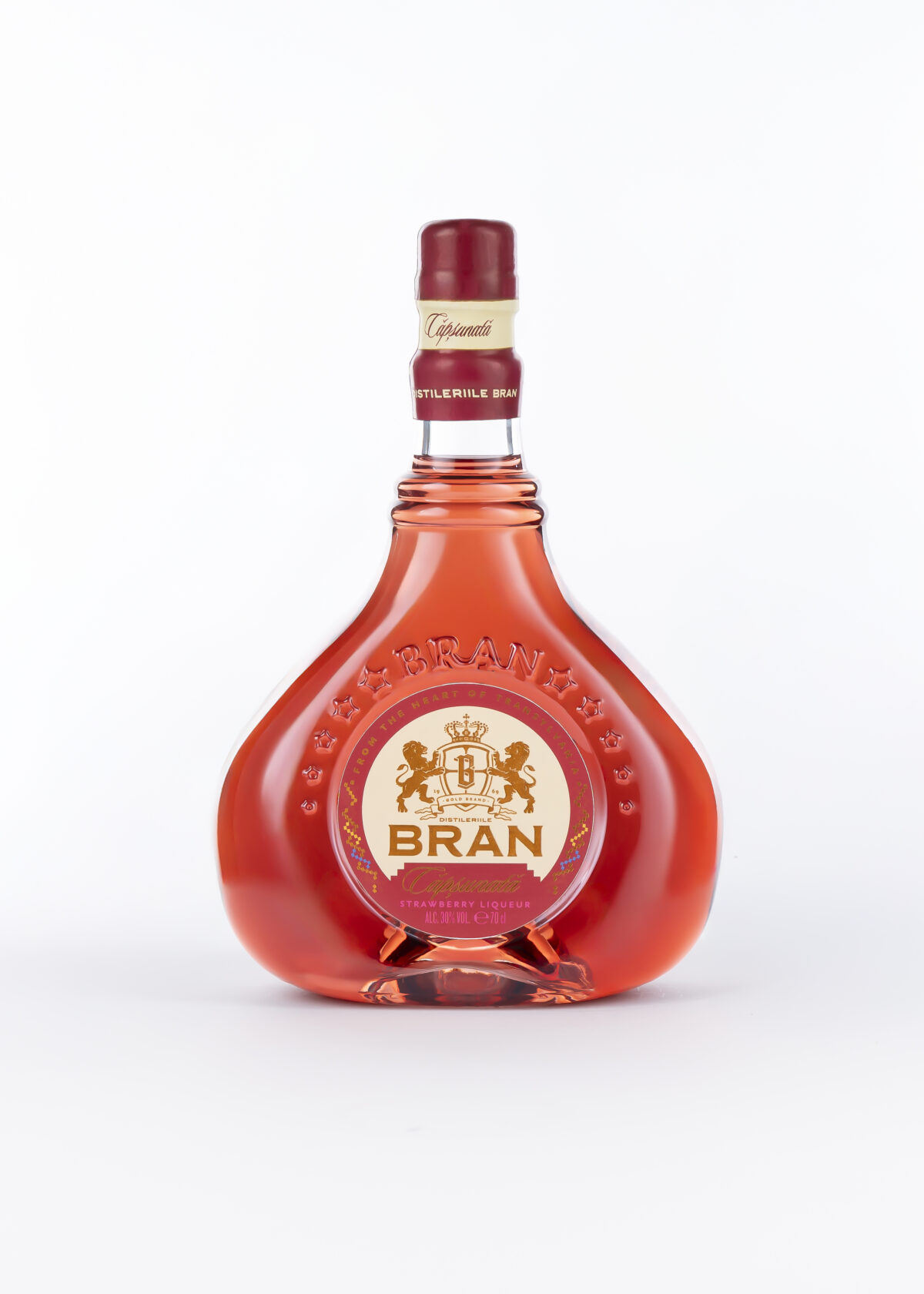 Căpșunată Distileriile Bran 700 ml 30% alc/vol