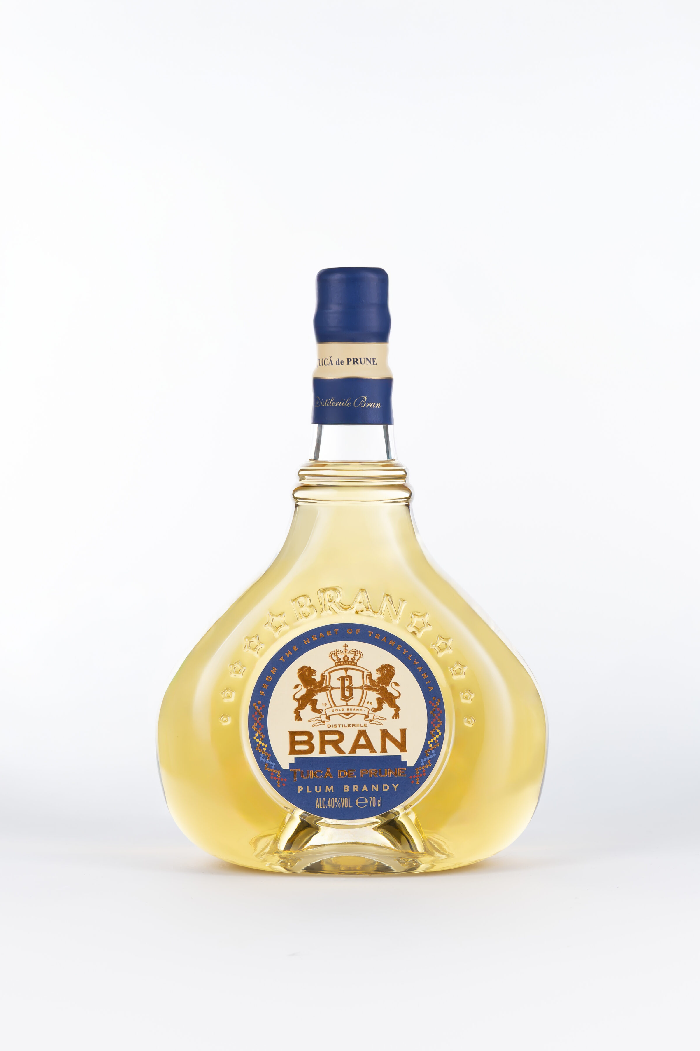 Țuică Prune Distileriile Bran 700 ml 40% alc/vol