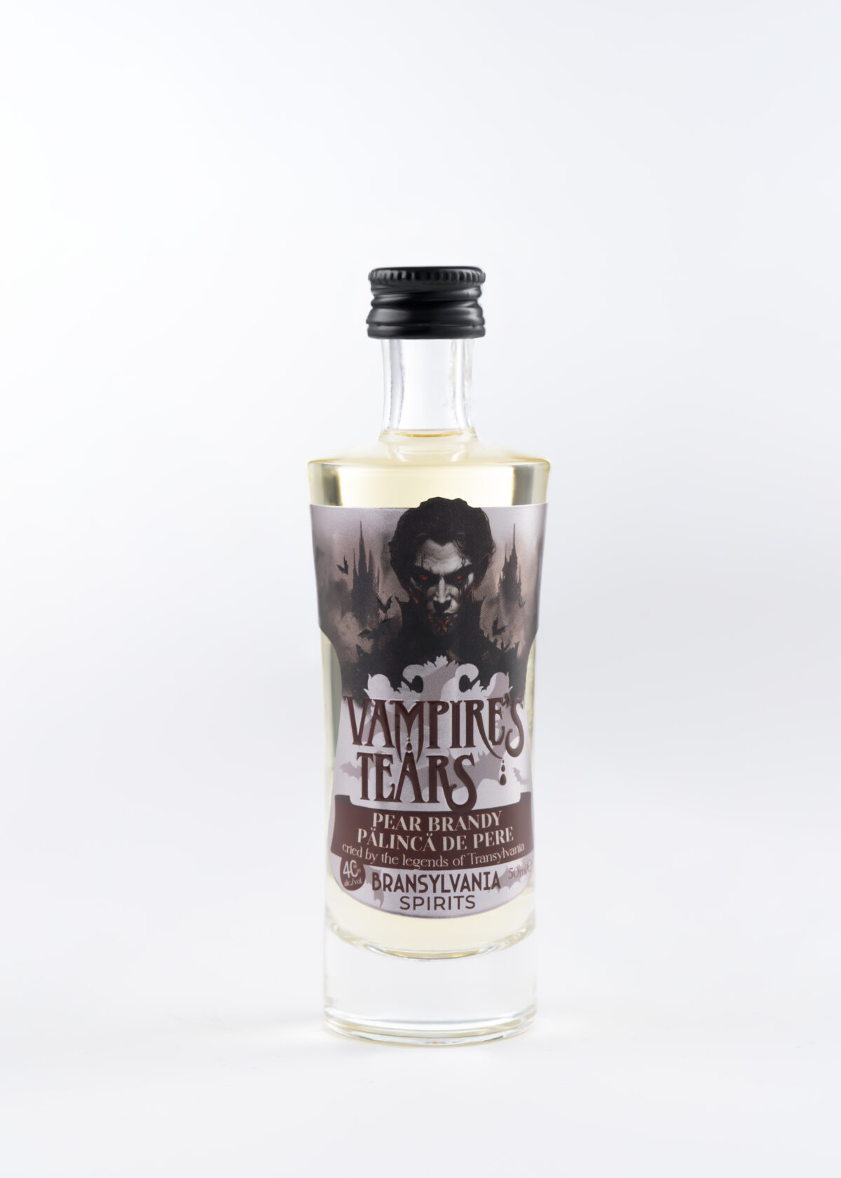 Pălincă de Pere Vampire’s Tears 50 ml 40% alc/vol