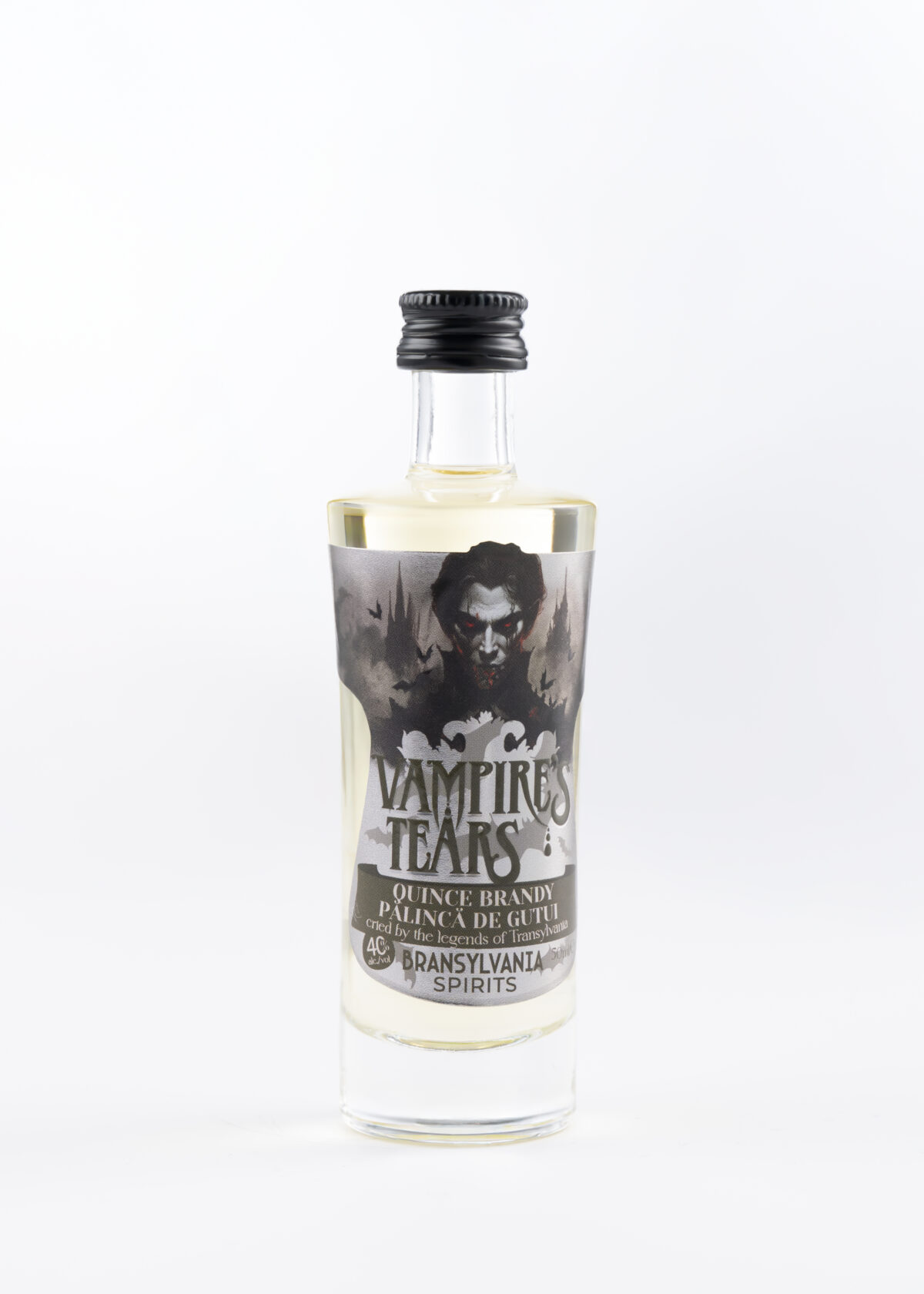 Pălincă de Gutui Vampire’s Tears 50 ml 40% alc/vol