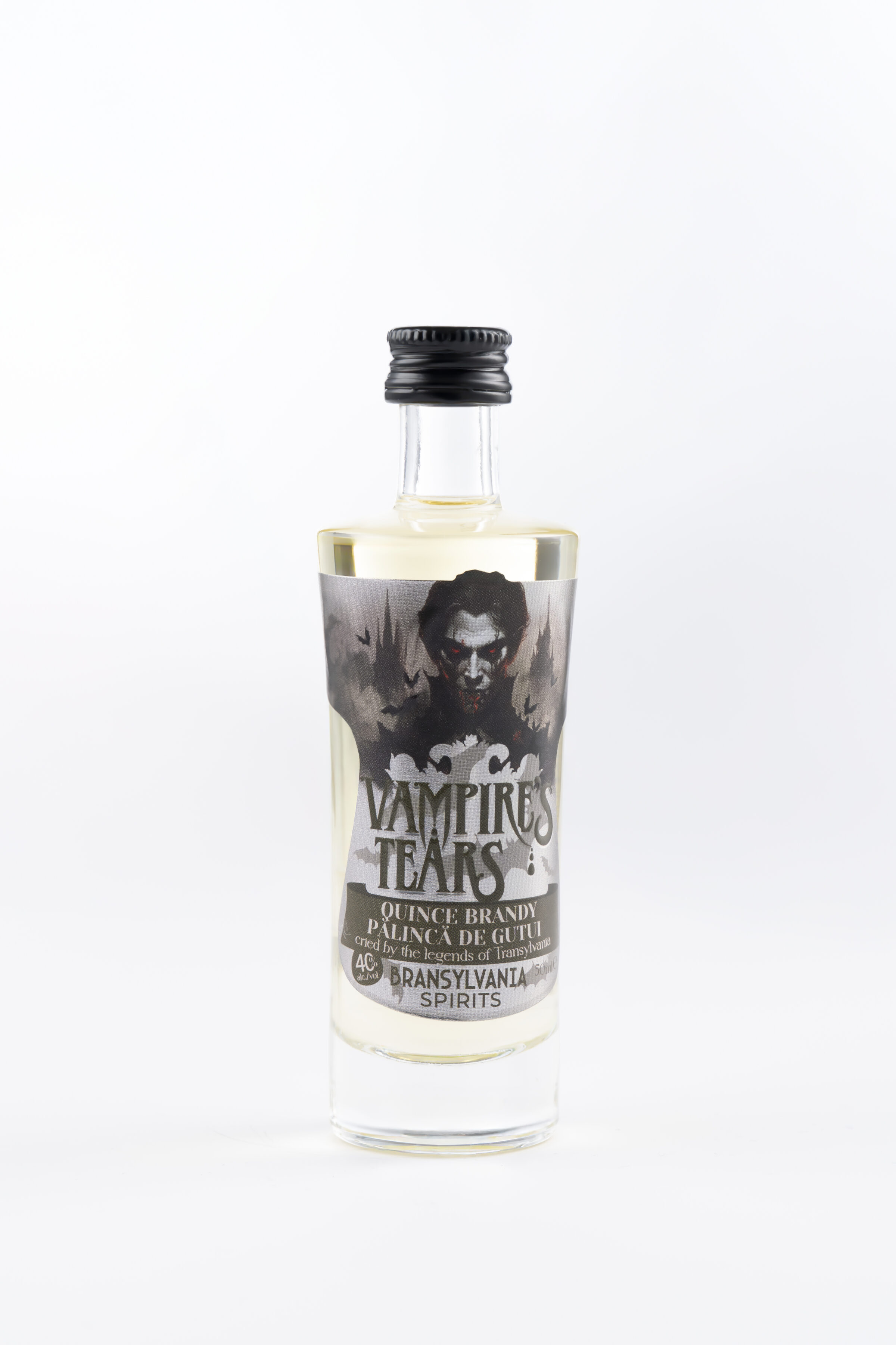 Pălincă de Gutui Vampire’s Tears 50 ml 40% alc/vol