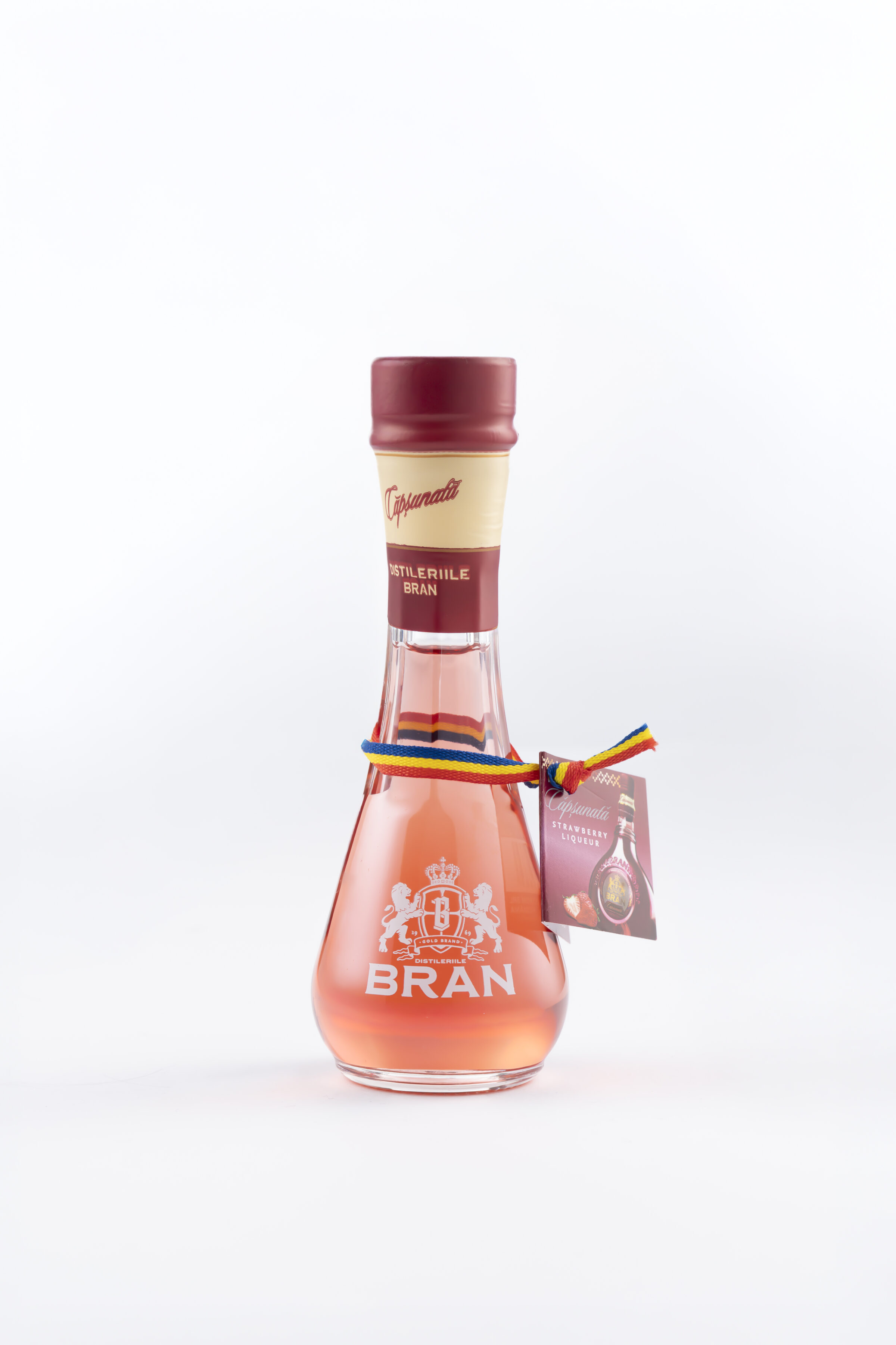 Căpșunată Distileriile Bran 45 ml 30% alc/vol