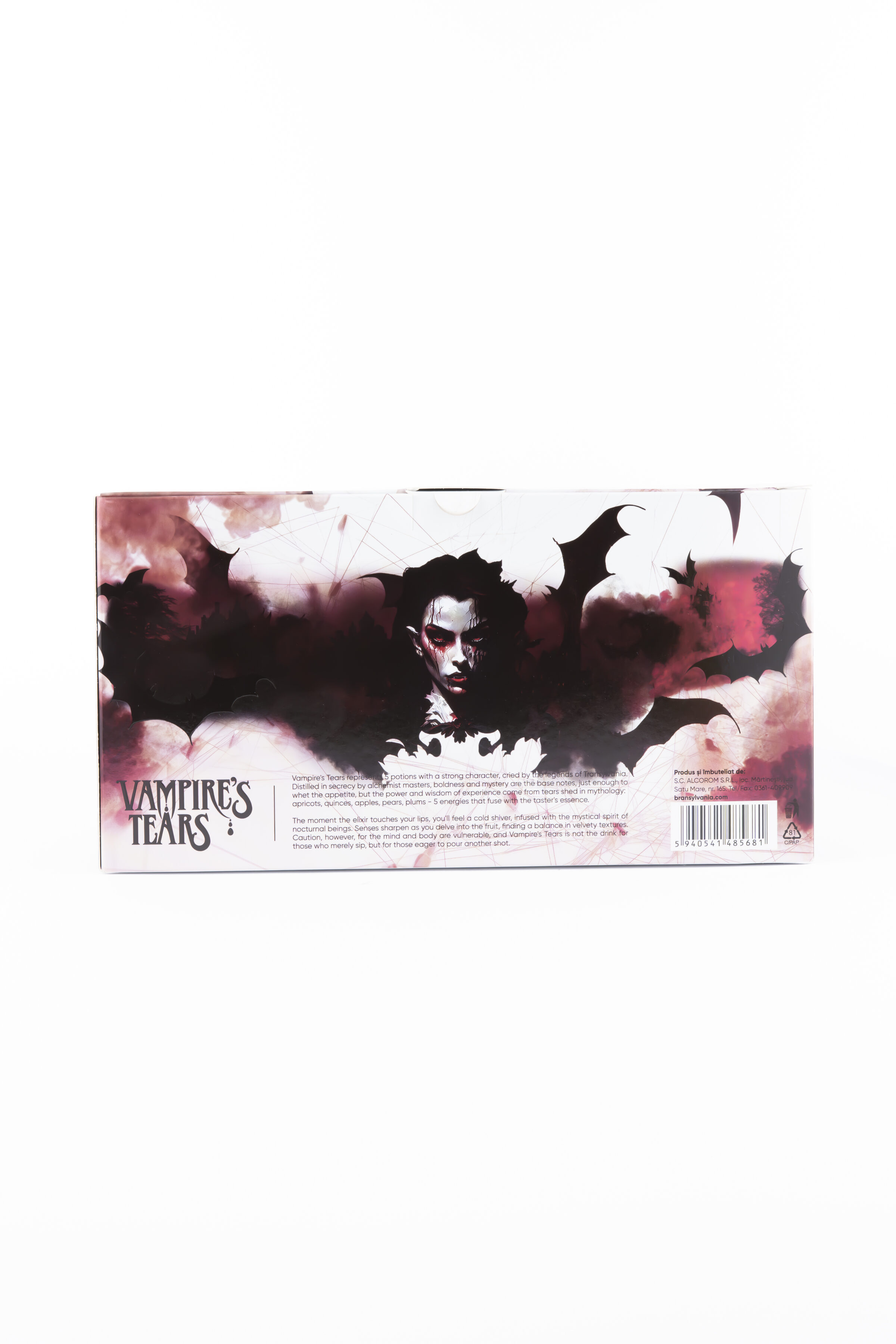 Set 5 Vampire’s Tears Lichioruri Dulci (Afinată, Vișinată, Caisată, Căpșunată, Mure) 5x50 ml - imagine 3