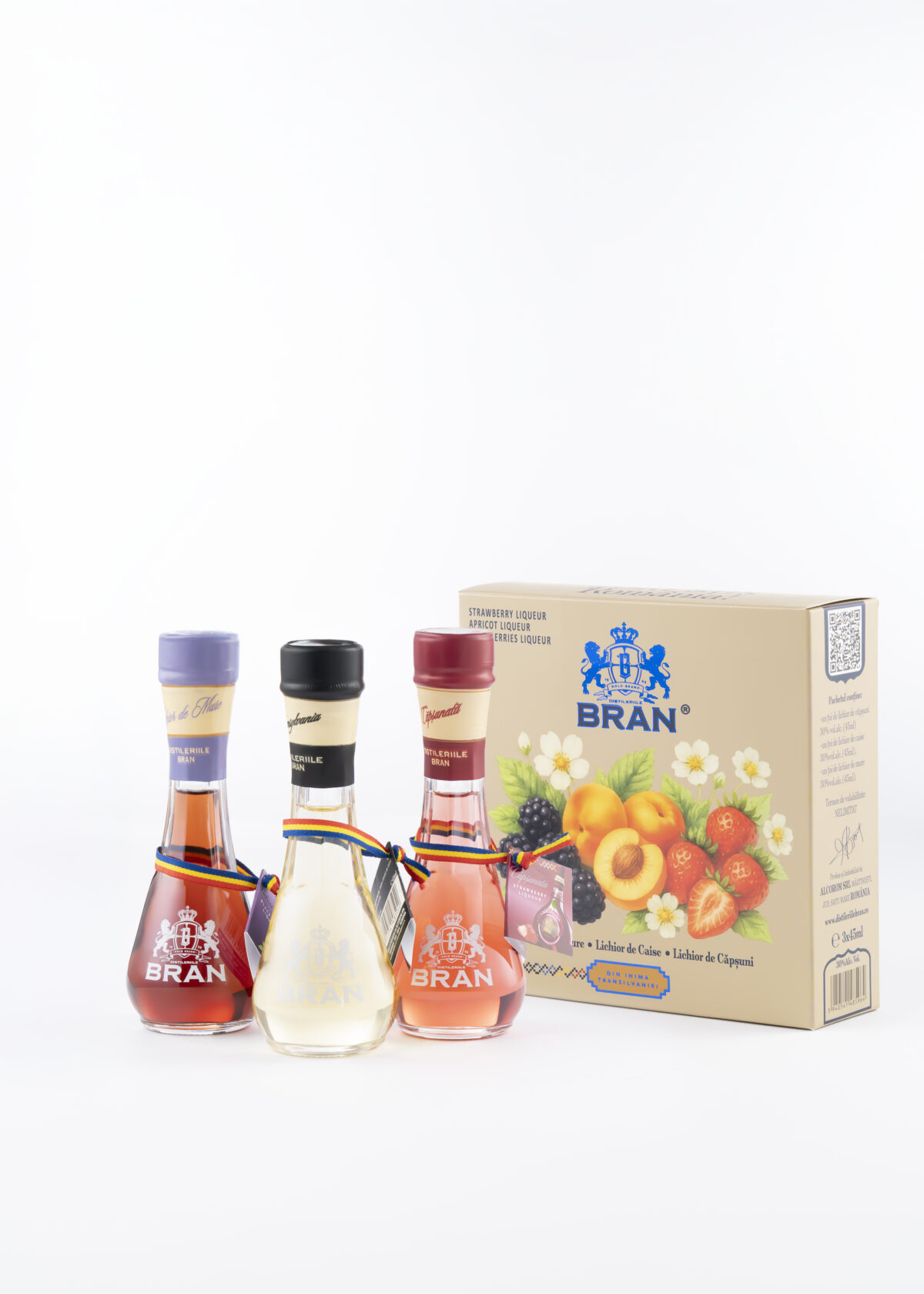 Set 3 Țoi Lichioruri Dulci (Mure + Caise + Căpșuni)