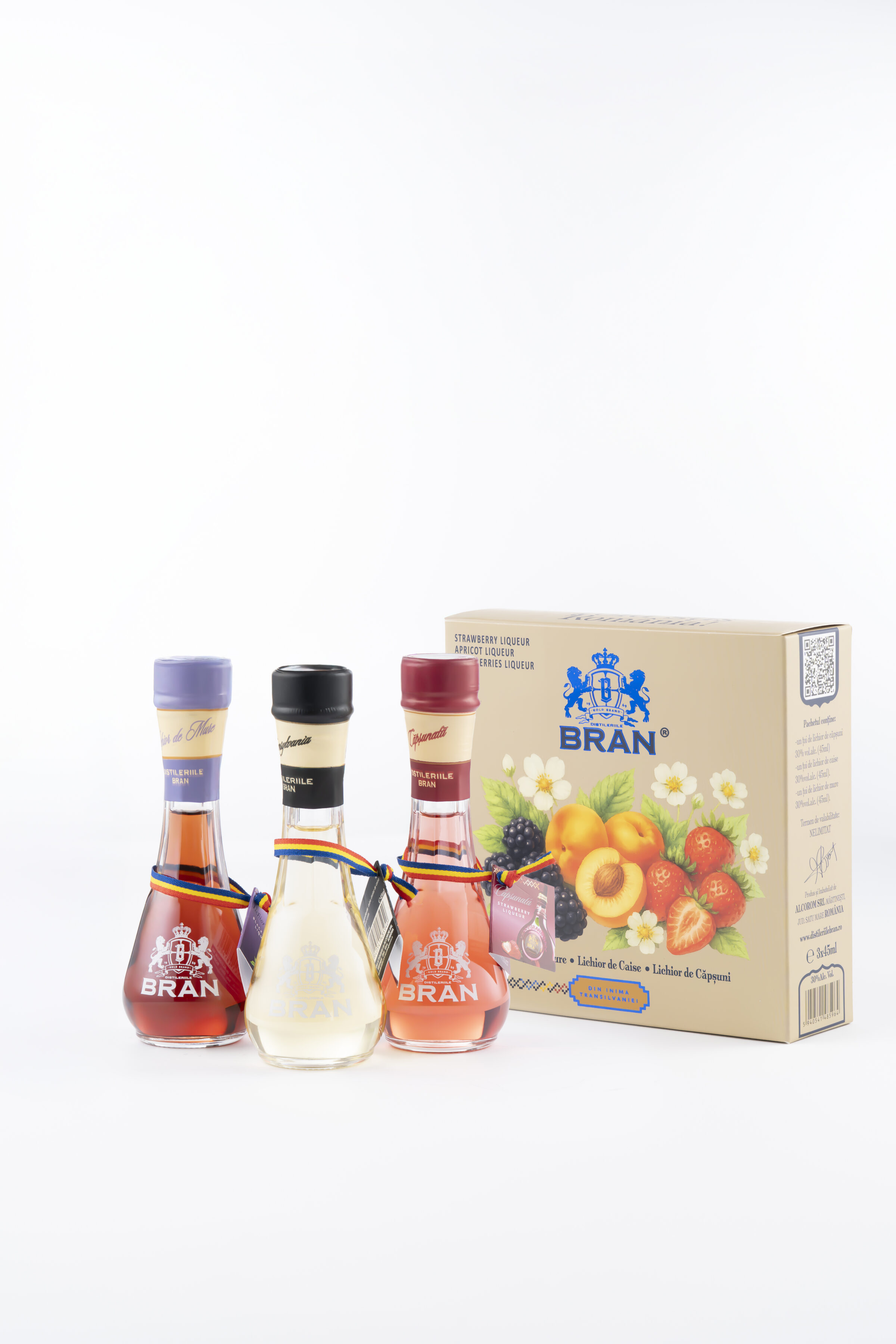 Set 3 Țoi Lichioruri Dulci (Mure + Caise + Căpșuni)