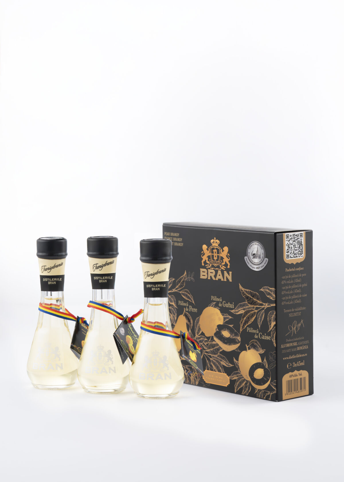 Set 3 Țoi Pălincă (Pere + Gutui + Caise)