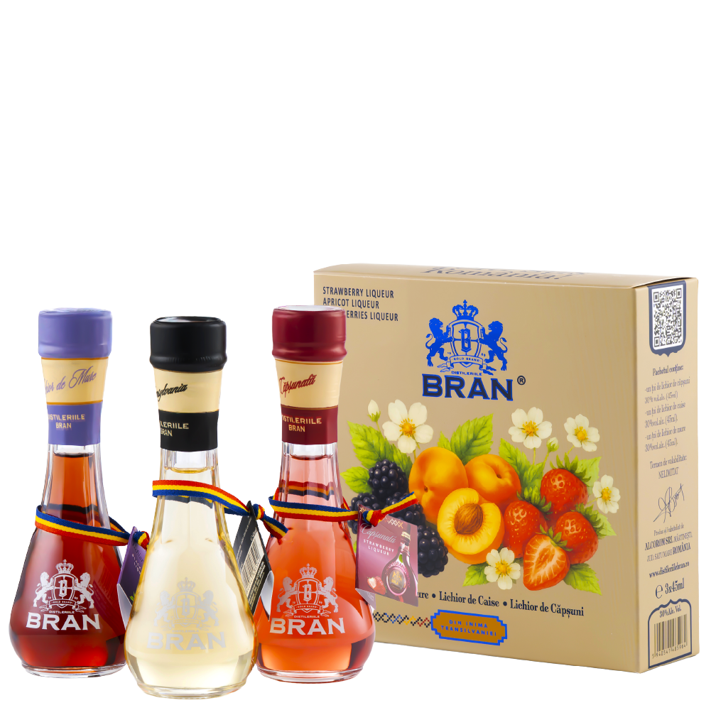 Set 3 Țoi Lichioruri Dulci (Mure + Caise + Căpșuni)