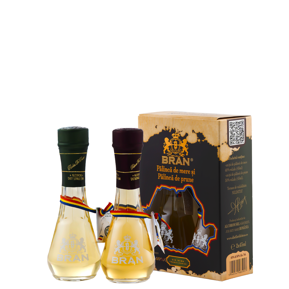 Set 2 Țoi Pălincă (Mere + Prune)