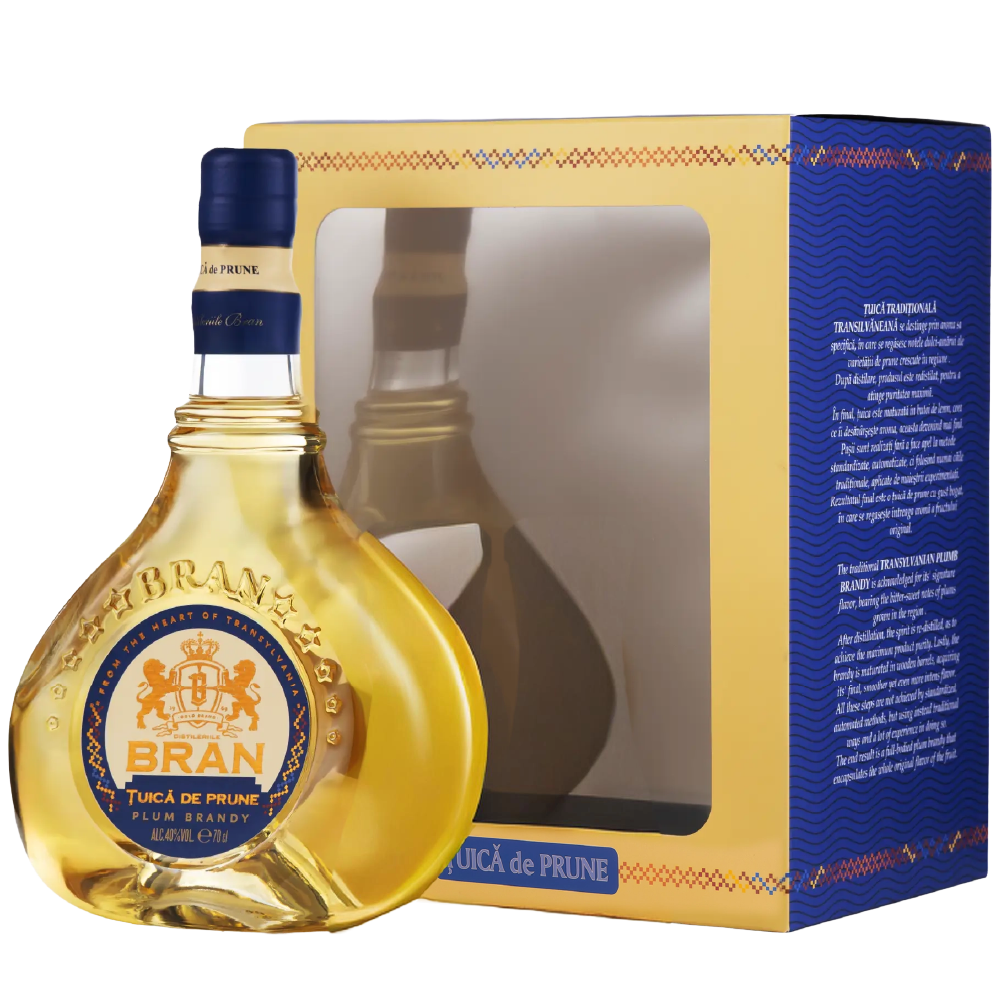 Țuică Prune Distileriile Bran 700 ml 40% alc/vol