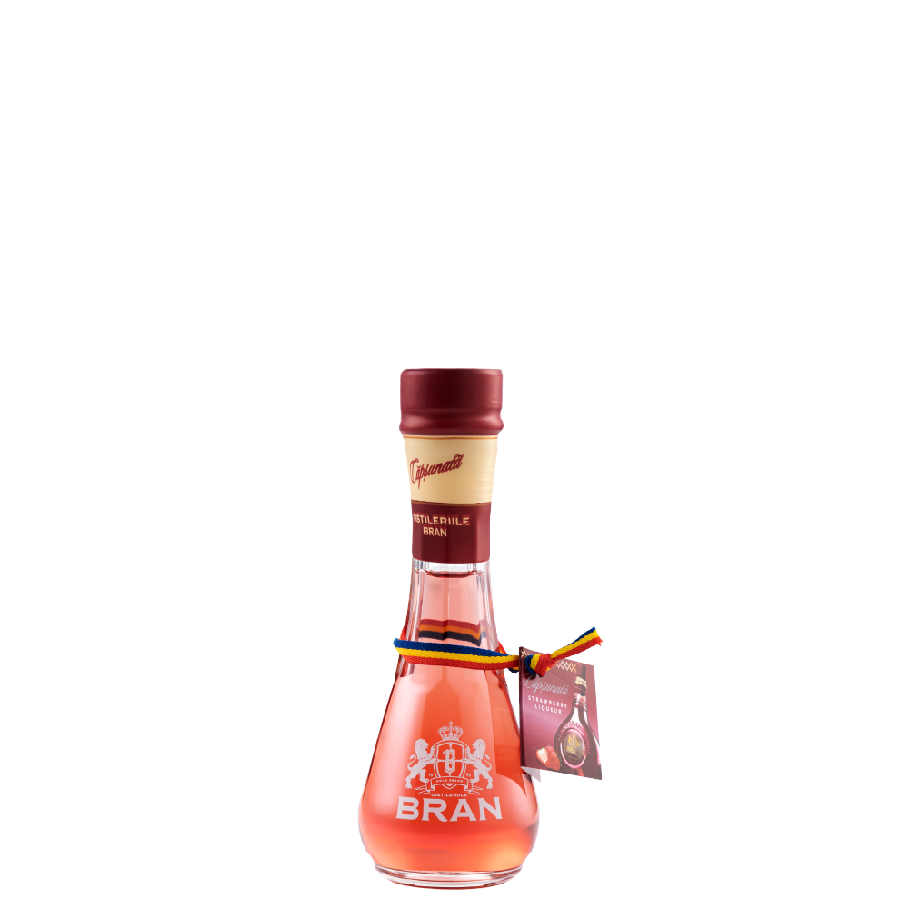 Căpșunată Distileriile Bran 45 ml 30% alc/vol